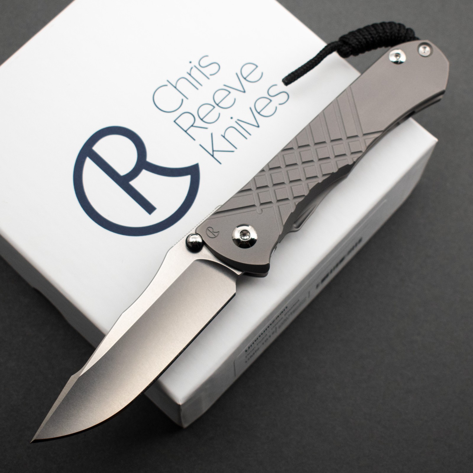 NEW! Chris Reeve Umnumzaan MagnaCut Drop Point, GLASSBLAST, Full Kit CRK Zaan DP