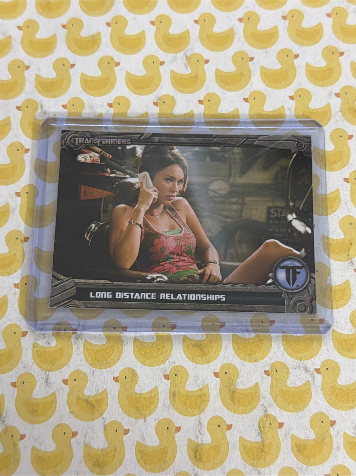 MEGAN FOX LONG DISTANCE RELATIONSHIPS MIKAELA BANKS #45 2013 TRANSFORMERS CARD