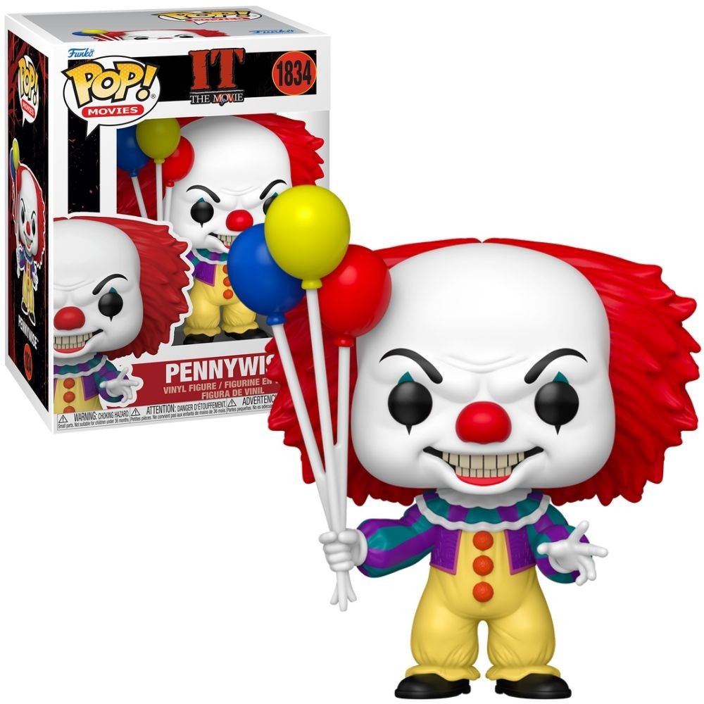 Funko Pop! Movies: IT -Pennywise (1990) – Vinyl Figure #1834 #88354