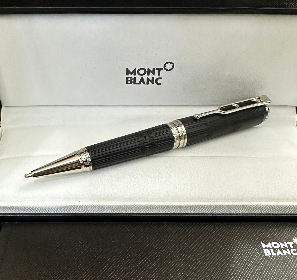 Montblanc Writer Edition Victor Hugo Rollerball Pen Limited Edition Black/Silver