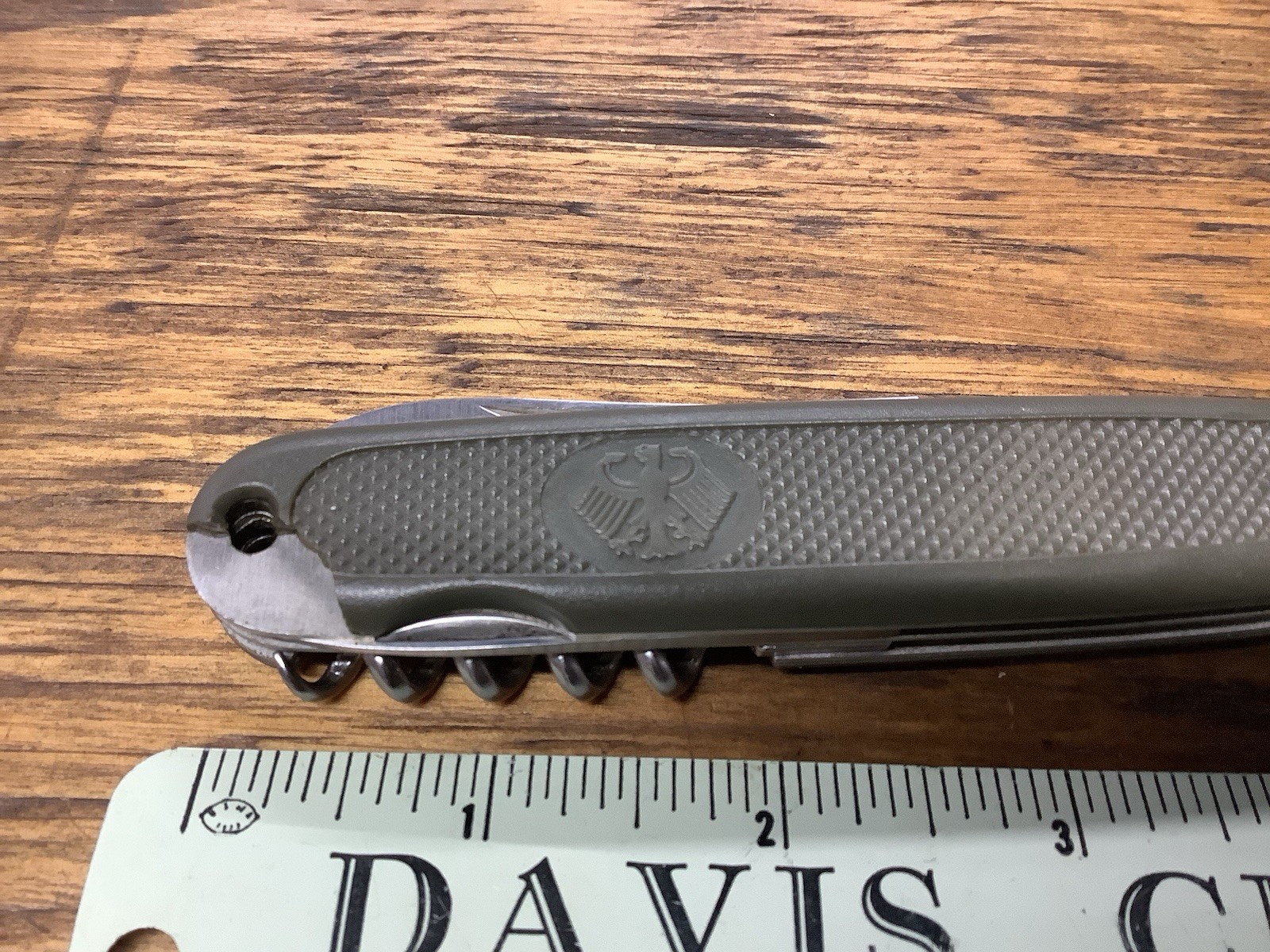 CCM Rostfrei German Soldier 4.25″ Folding Bundeswehr Folding Knife Made In Italy