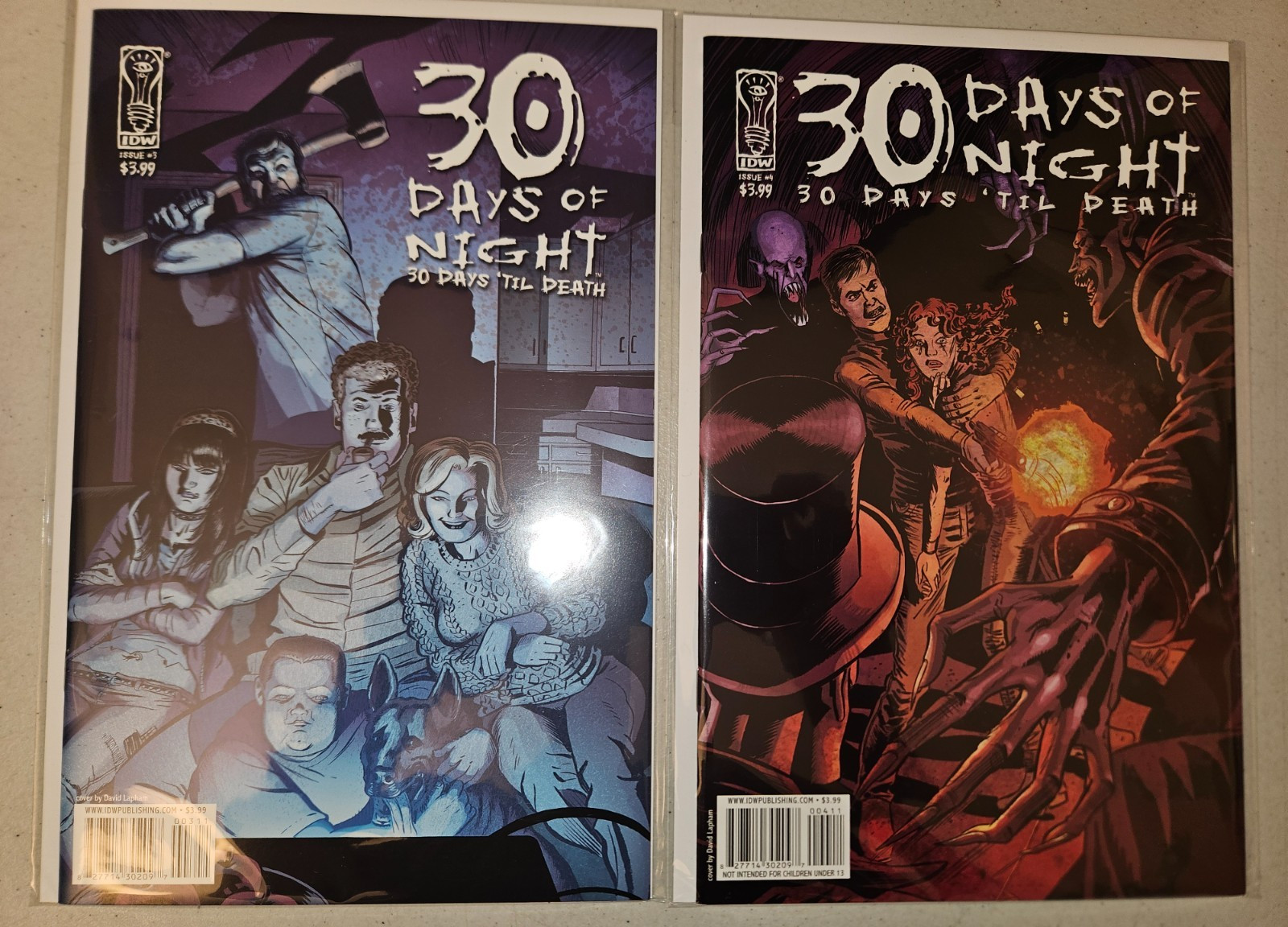 30 Days of Night: 30 Days ‚Til Death #1-4 (Complete 2008 IDW series) 1 2 3 4