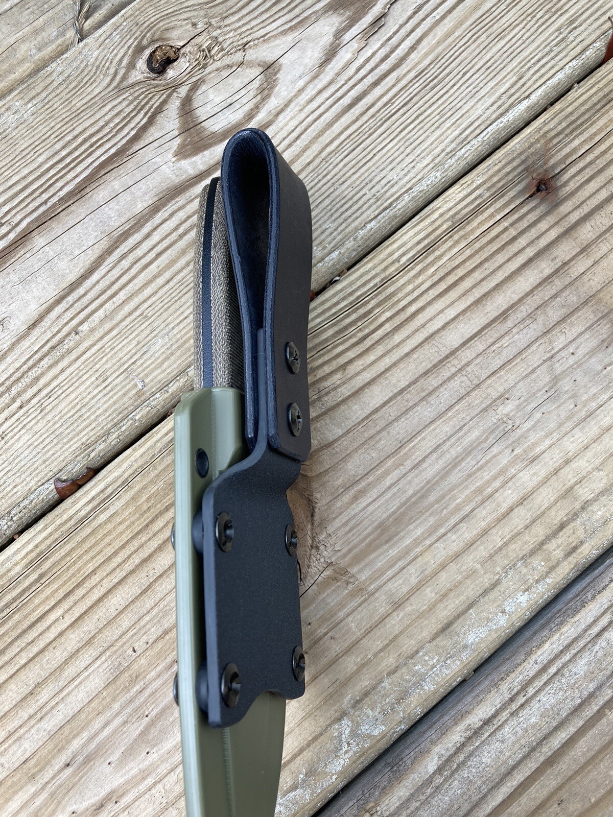 Drop Leg Belt Loop Fits ESEE 3 or ESEE 4 ( No Knife Or Sheath Included)