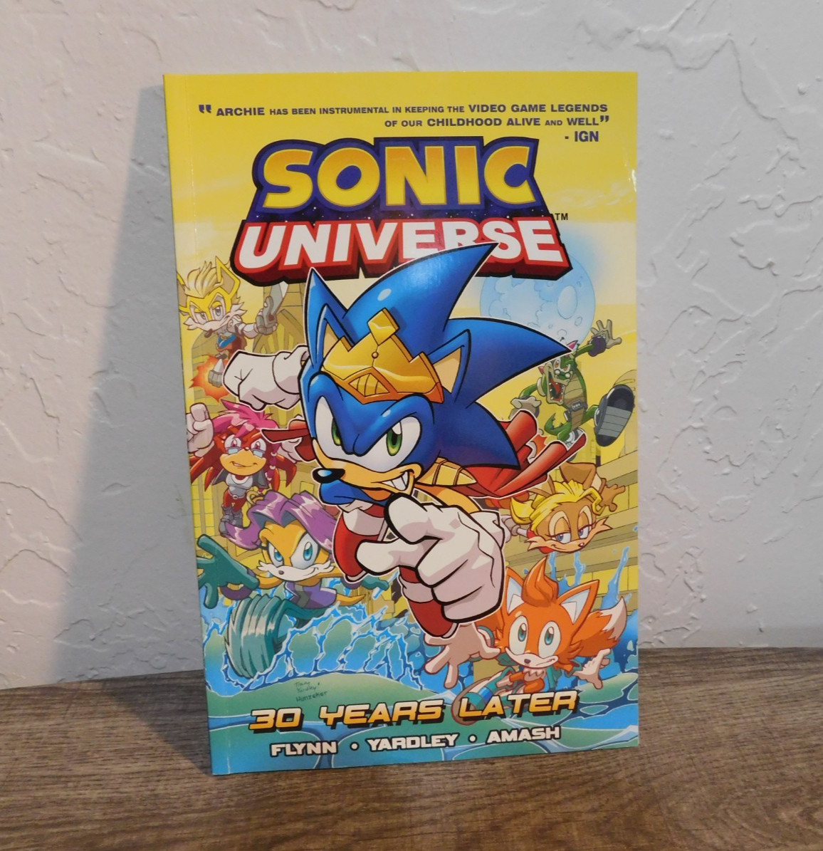Sonic Universe Vol 2 30 Years Later Archie Comics 2012 Flynn Yardley Amash