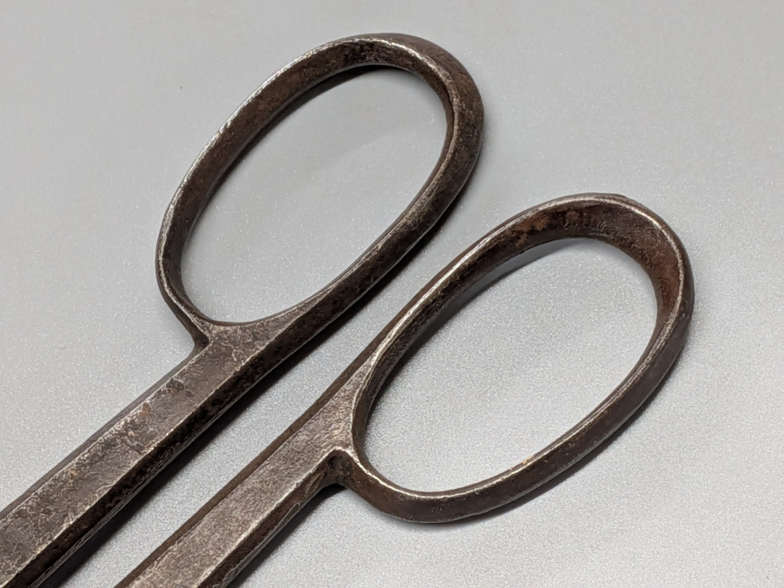 Vintage BERLIN 14″ No. 48 Tin Shears Snips 3″ Straight Cut