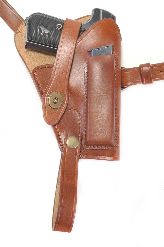 US WW2 M3 Colt 1903 1908 Hammerless Shoulder Holster with Magazine Pouch