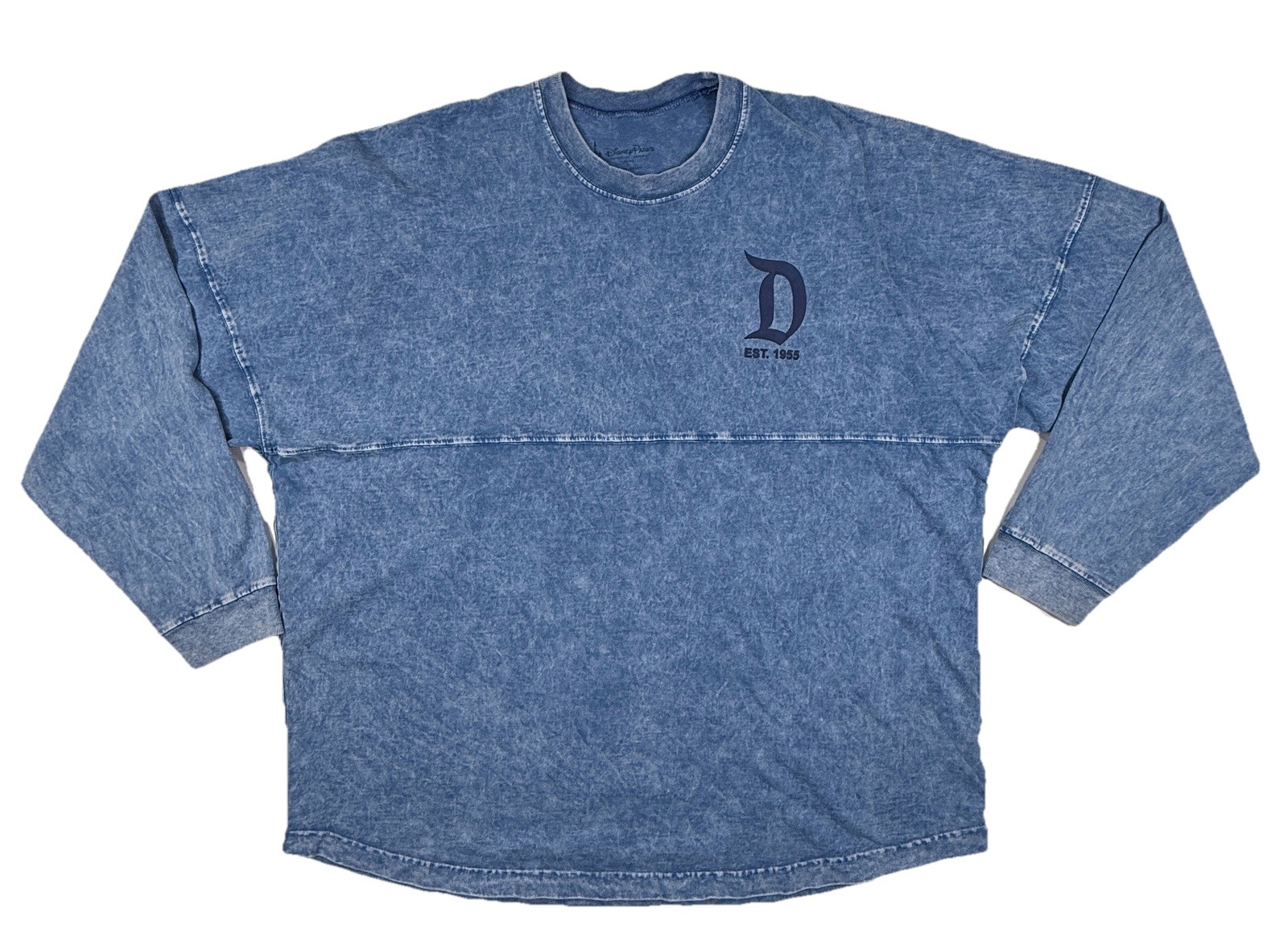 Disneyland Spirit Jersey Adults Size XL Disney Resort Blue Stone Washed