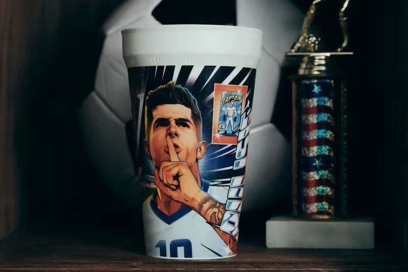 McDonald’s FIFA World Cup Christian Pulisic USA #10 Plastic Cup Collectible