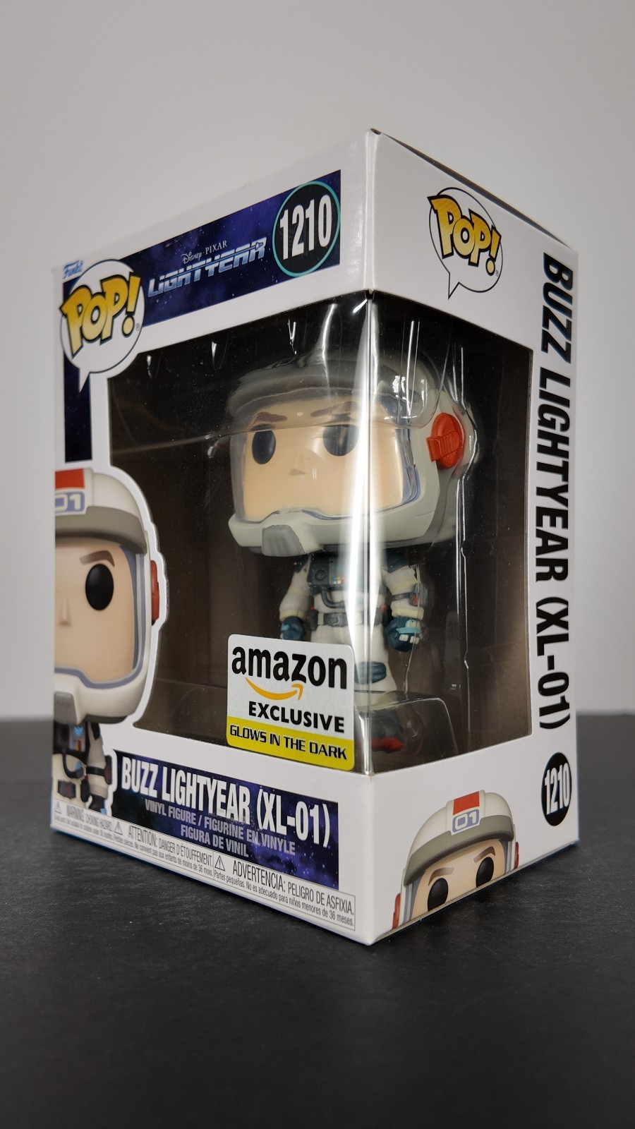 Funko POP! #1210; Lightyear; Buzz Lightyear (XL-01); GitD; Amazon Exclusive