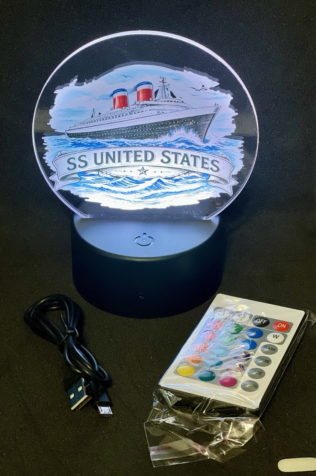 SS United States LED Night Light.