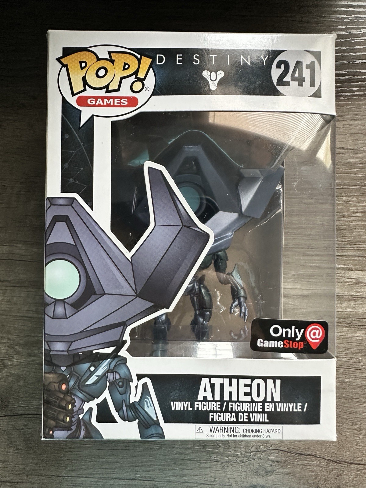 Funko Pop! Games Destiny Atheon #241 Vinyl Figure GameStop Exclusive
