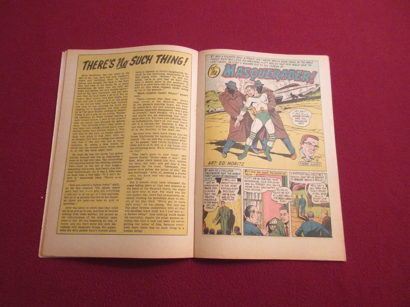 Rare 1960 2ed Issue Unknown Worlds American Comics Group Original & Complete