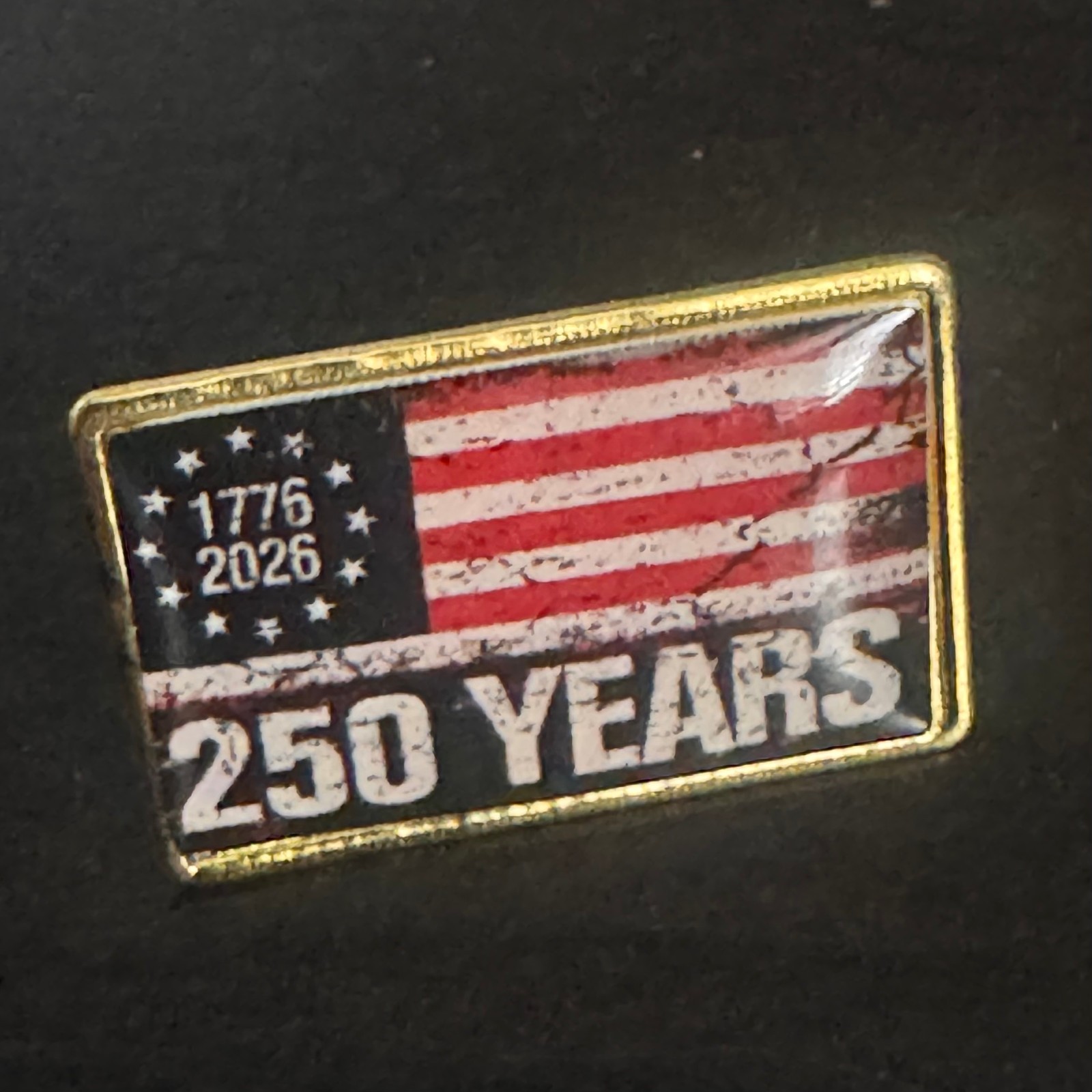 United States 250th Celebration Lapel Pin – Hat Pin – 1776 – USA – Patriot