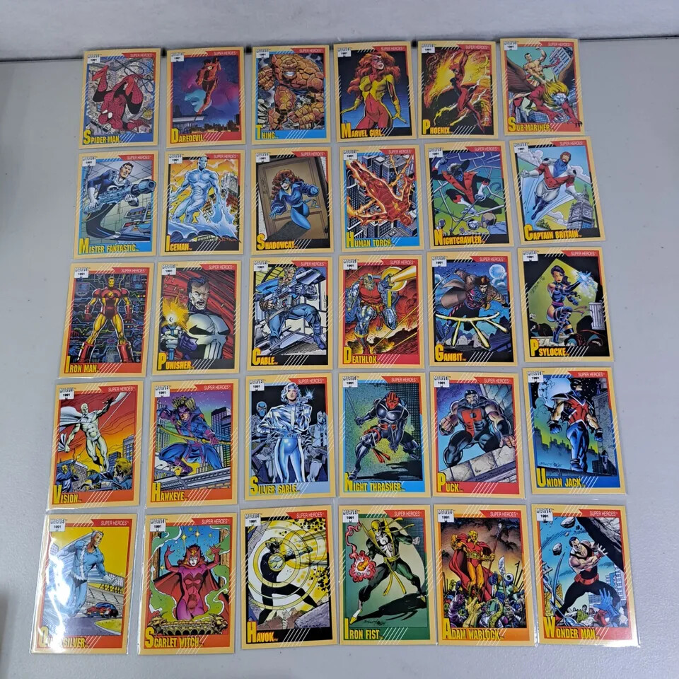 1991 Impel Marvel Universe Series 2 Card Singles – Choose a Card