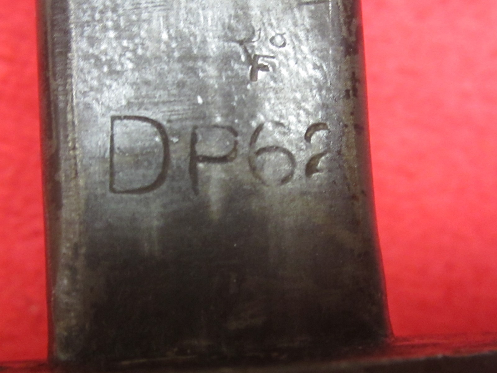 India Pattern/British WWII Square Butt Model No.1 MK III Bayonet NO SCABBARD.
