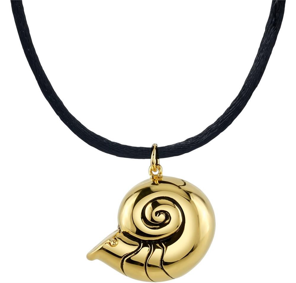 16″+2″ Disney Yellow Silver The Little Mermaid Shell Locket Music Notes Necklace