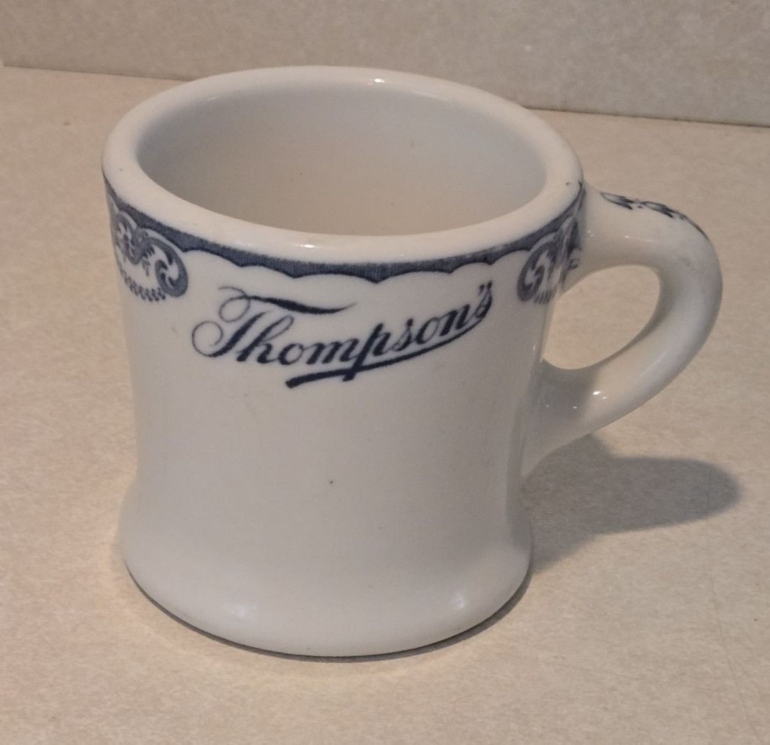 Rare Vintage John R. Thompson Thompson’s Restaurant Ware Coffee Cup 1920’s
