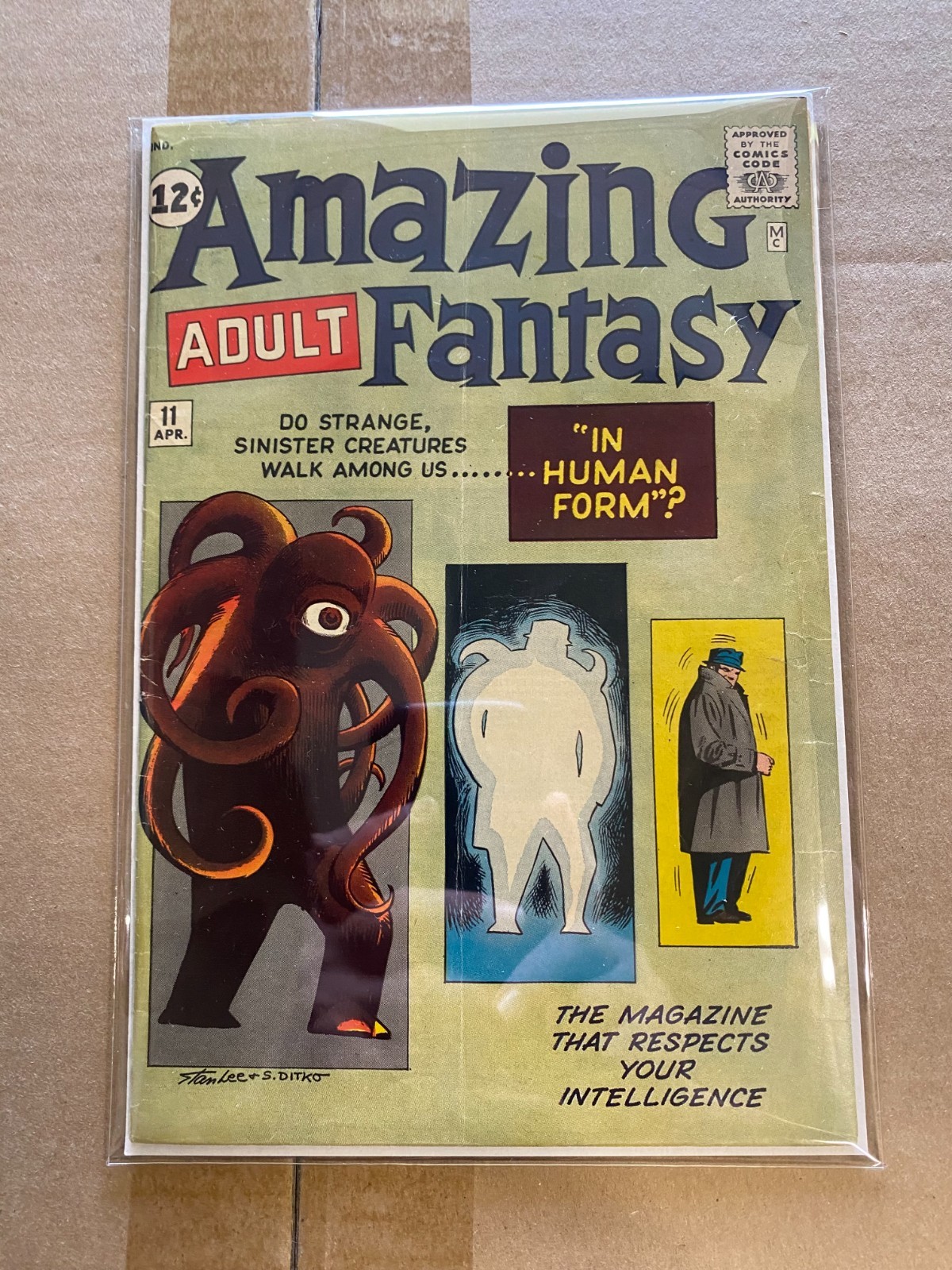 Amazing Adult Fantasy #11 Stan Lee, Steve Ditko – Early Marvel Comics (1962)