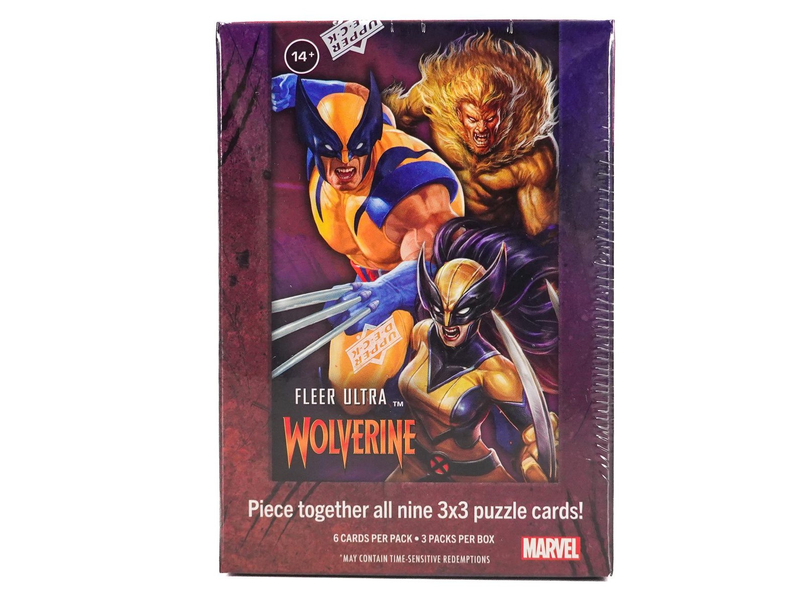 2024 Upper Deck Marvel Fleer Ultra Wolverine Blaster Box