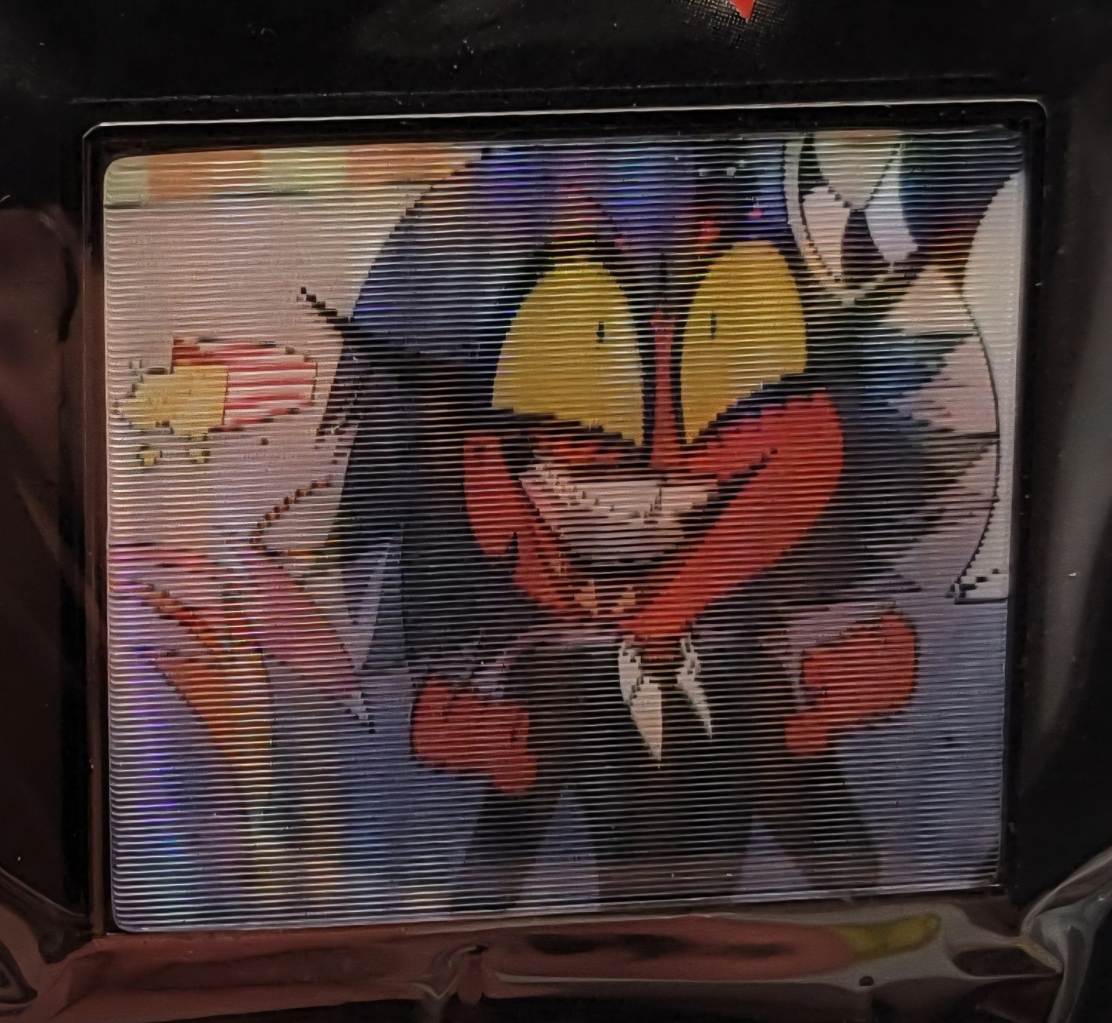 Helluva Boss Millie Says YES! Lenticular Pin Vivziepop Sharkrobot Shark Robot
