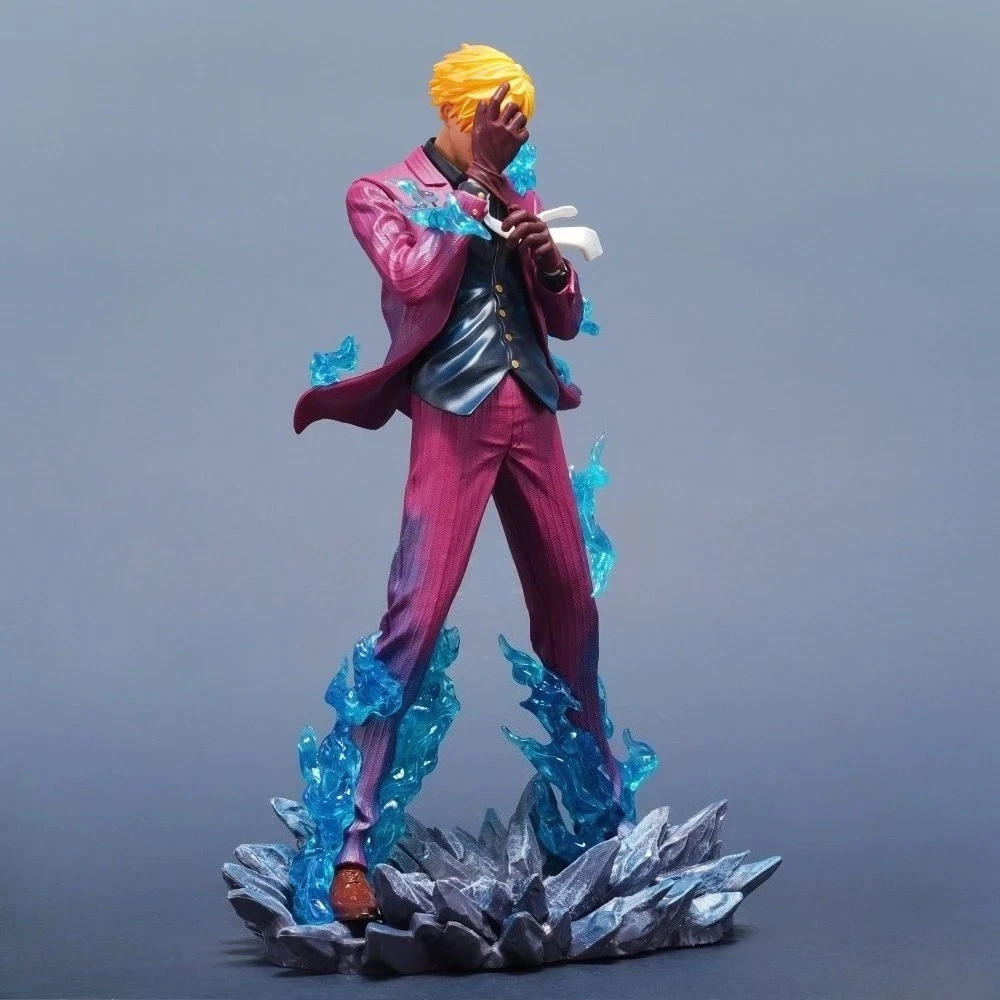 ONE PIECE Action Figure Sanji 25cm/9.84in PVC Statue Collection Model Toy Gift