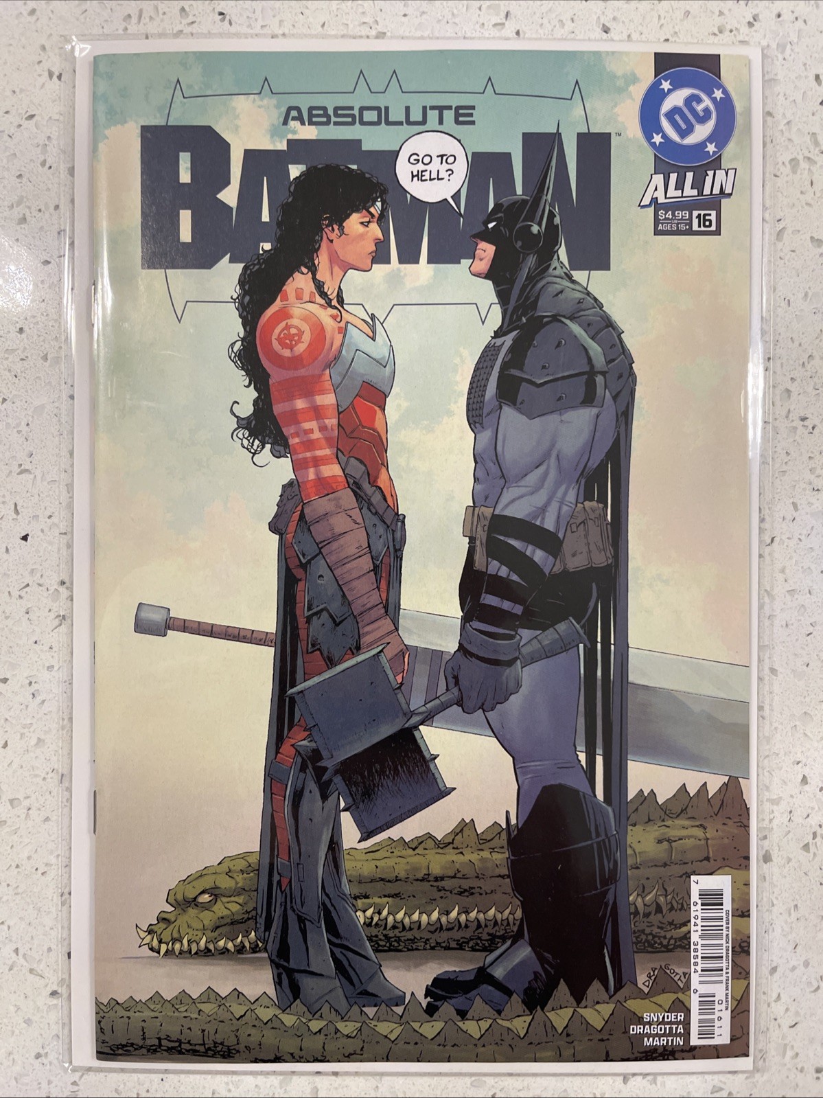 ABSOLUTE BATMAN #16 COVER A 1ST PRINT NICK DRAGOTTA DC 2026 NEW NM