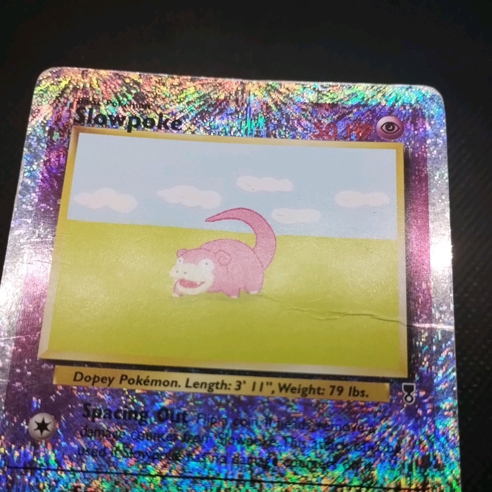 Slowpoke Legendary Collection Reverse Holo CREASE