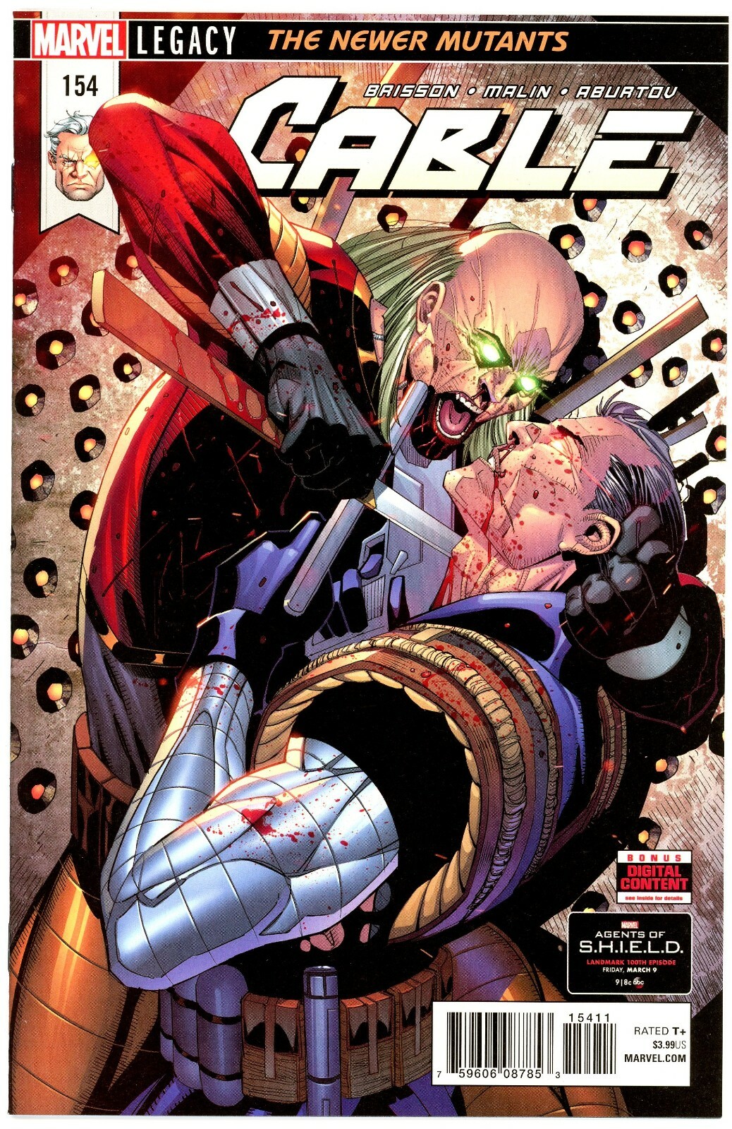 CABLE #17 (2009) + #150, 154 (2017) + #1 (2020) NM Lot of 4 Marvel Comics