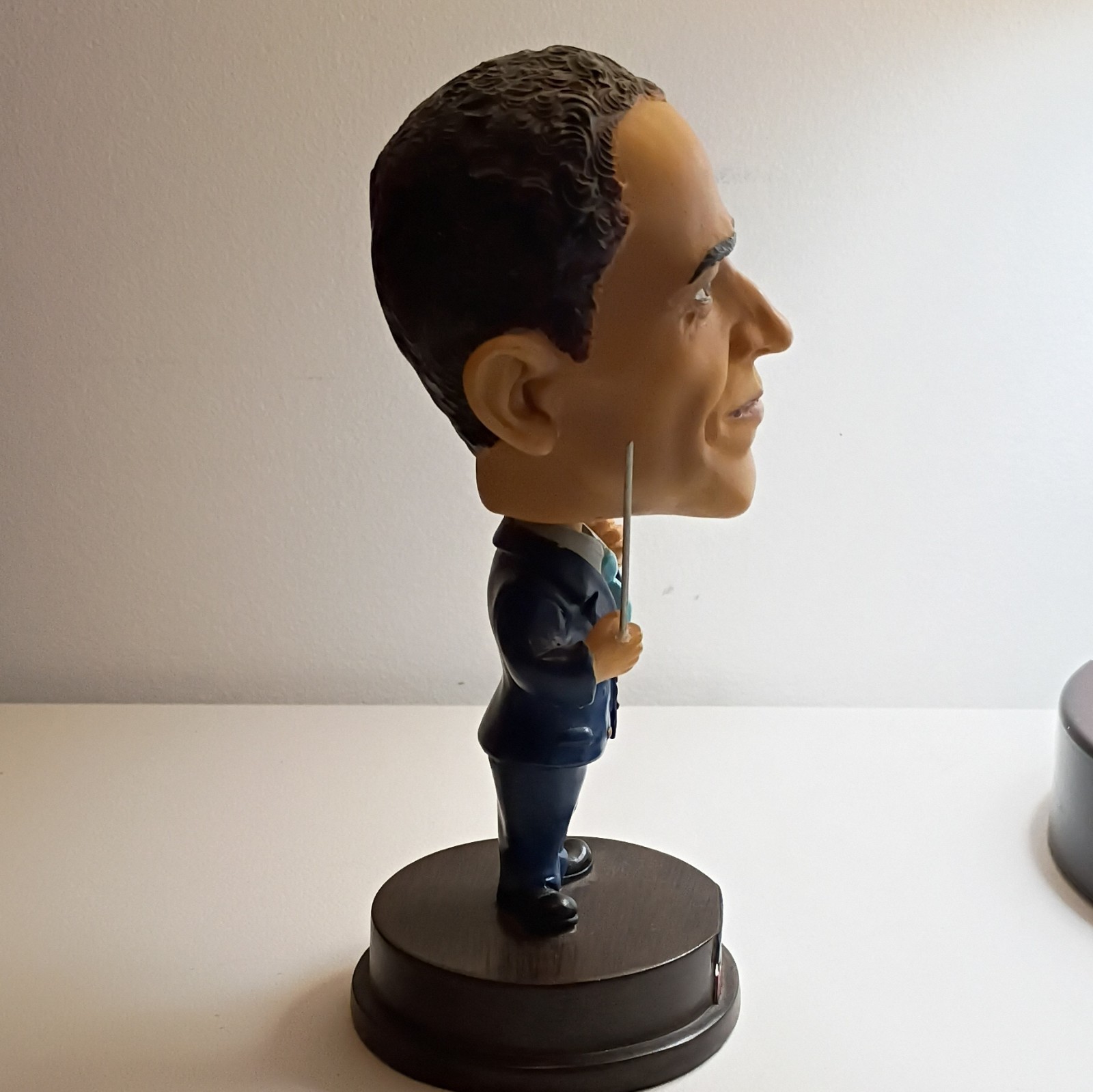 Barack Obama Politics Bobblehead Figurine on Base, US President 2009-2017