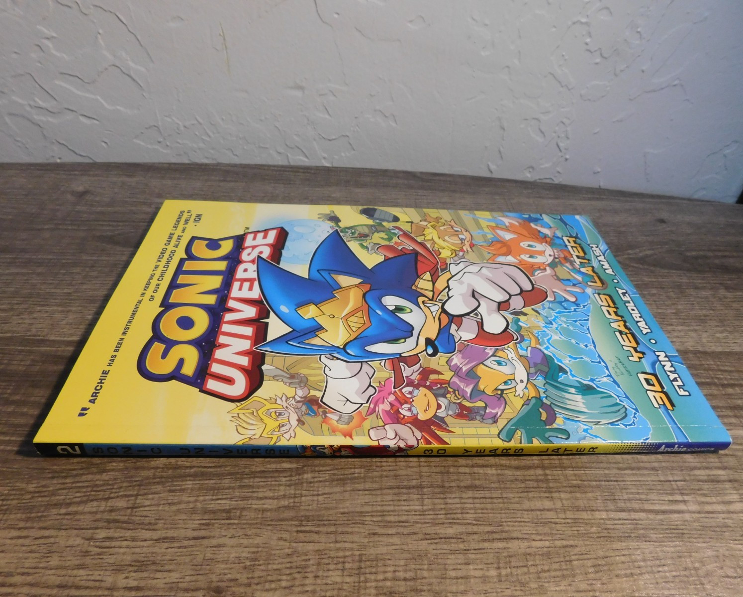 Sonic Universe Vol 2 30 Years Later Archie Comics 2012 Flynn Yardley Amash