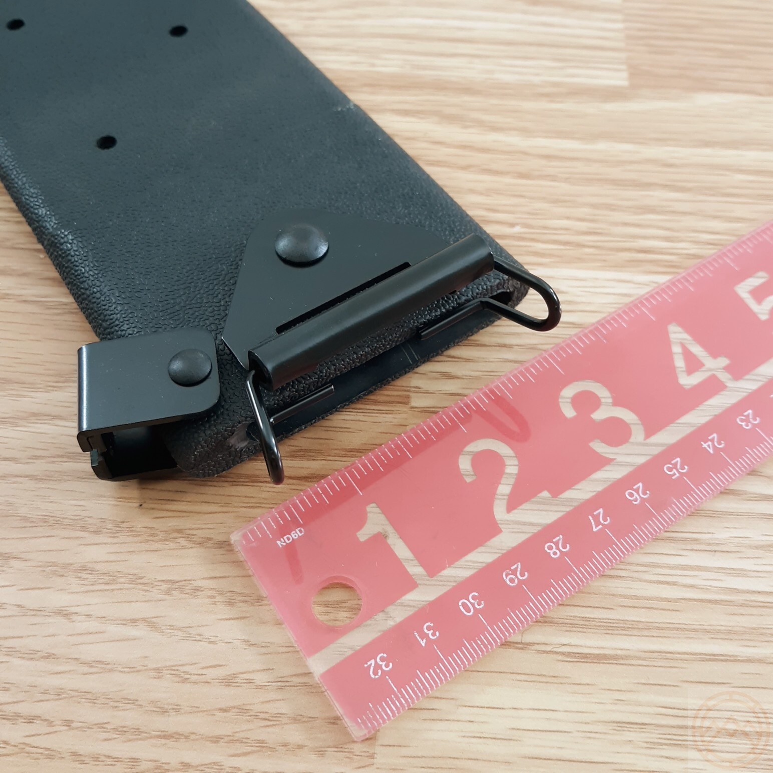 Ontario Machete Sheath Black Plastic Molded Construction Fits up 18″ Blade 18P