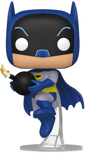 Funko POP! Heroes: Batman 66 – Batman with Bomb (DC) [New Toy] Vinyl Figure, C
