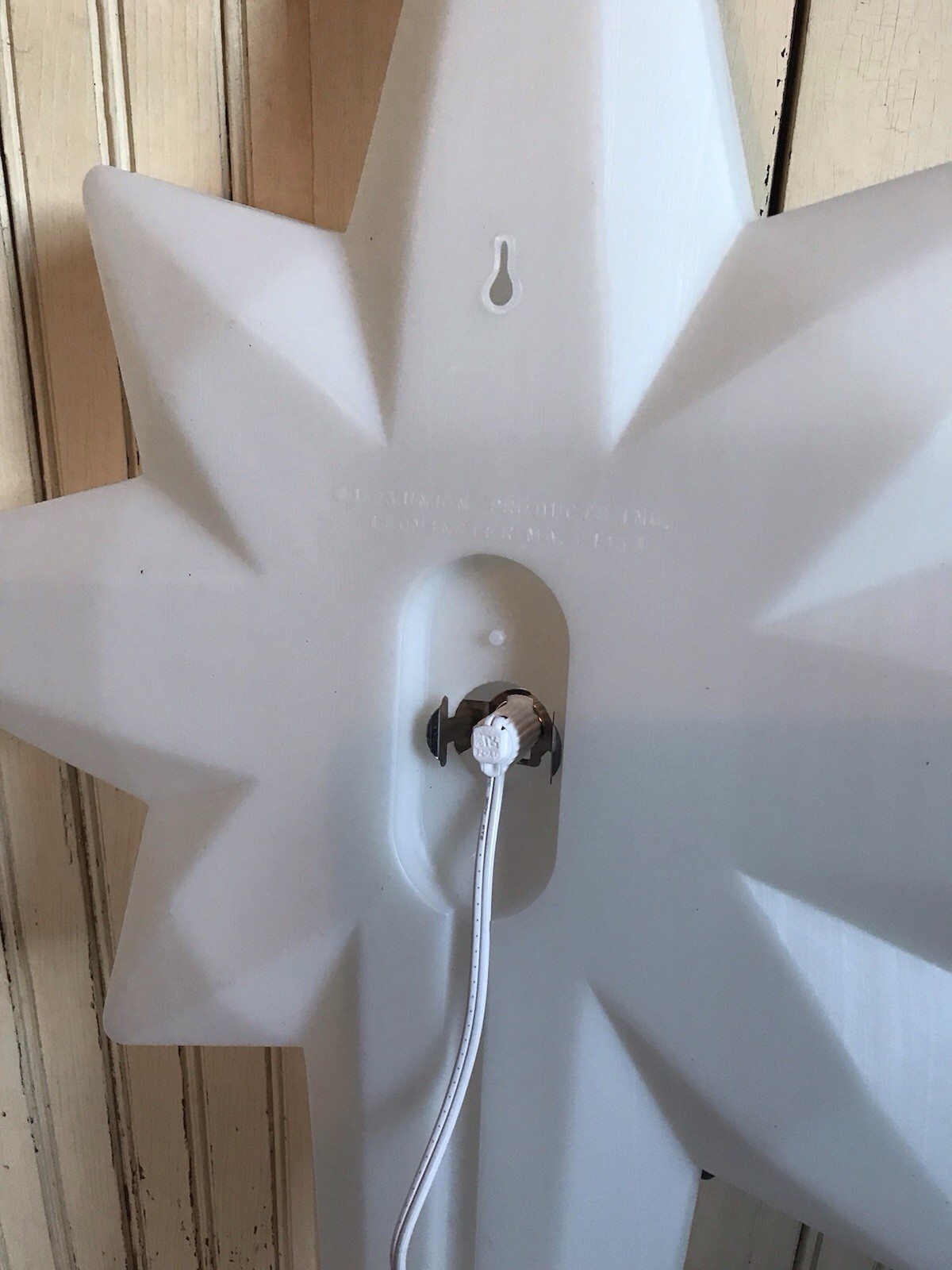 Blow Mold Nativity Star Bethlehem Union Products New Stock 39” PATRIOTIC