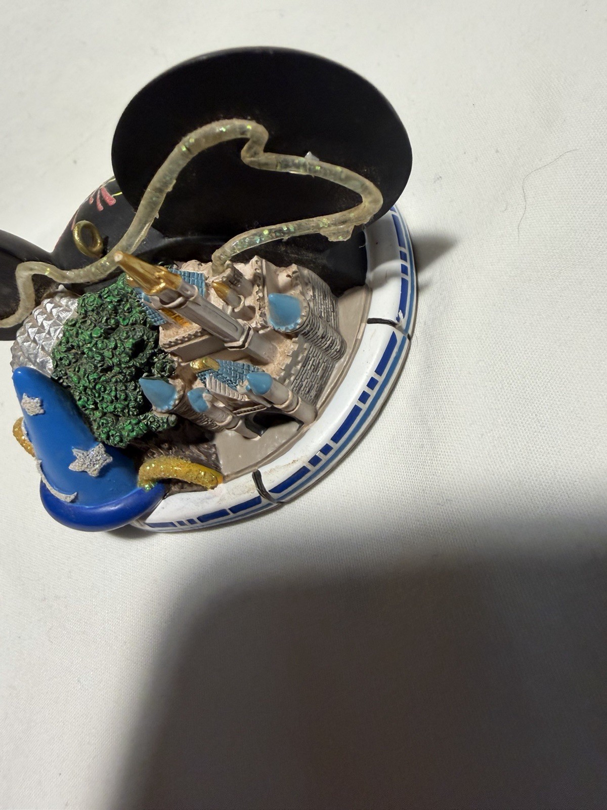 Walt Disney World Four Parks One World Mickey Ear Hat Ornament