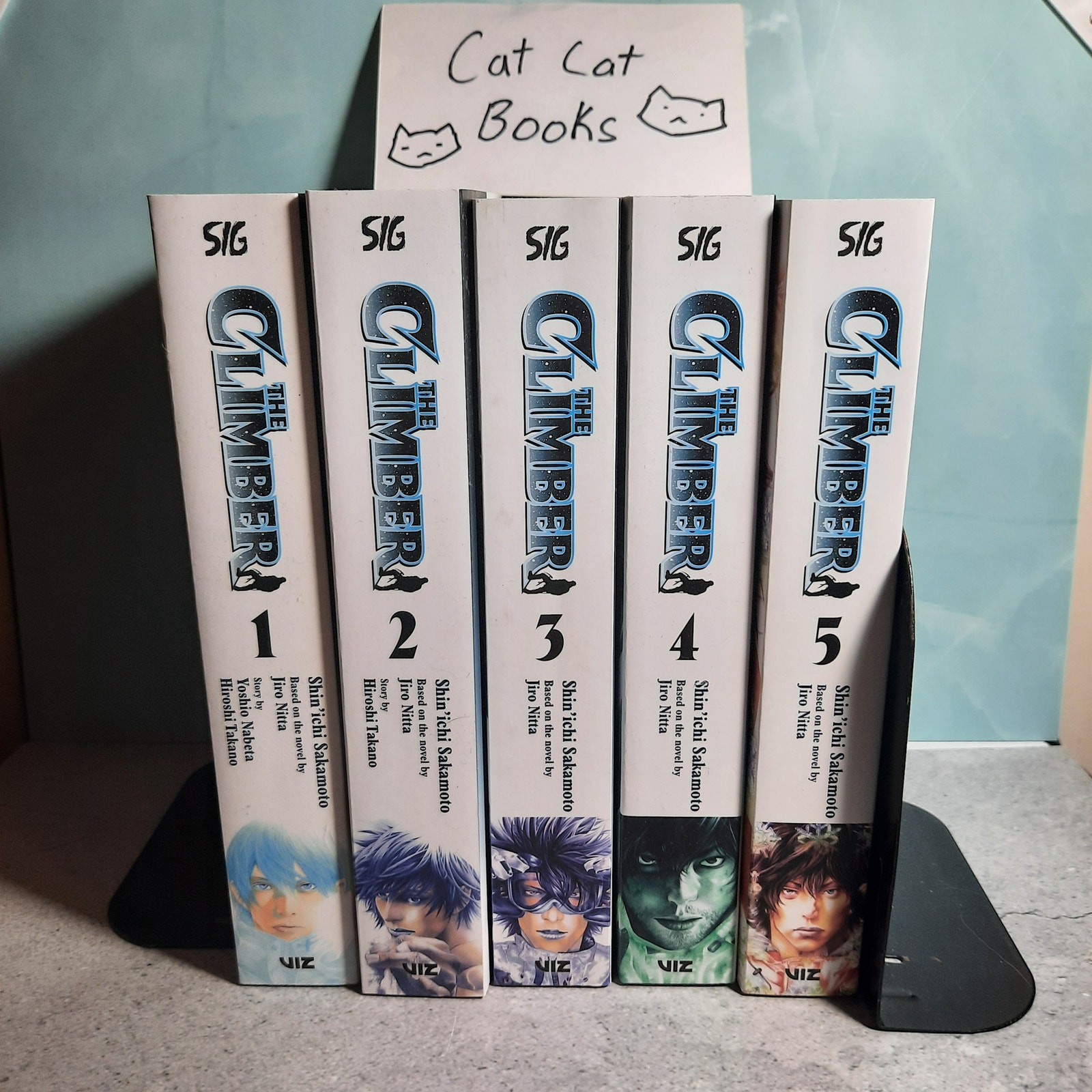 📚The Climber Vol. 1-5 Official English Manga Bundle Viz Media Paperback