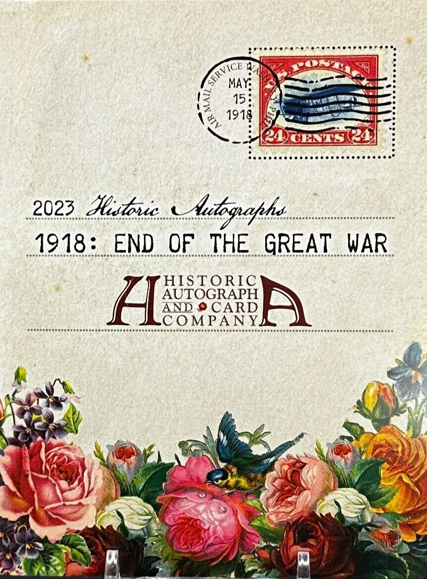 2023 Historic Autographs HA 1918 End of the Great War Base – You Pick 100 – 199