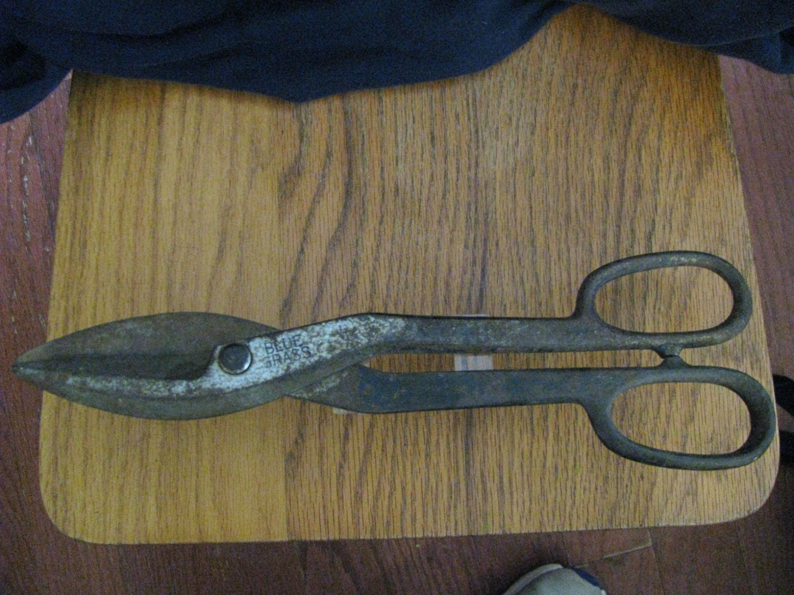 Vintage Blue Grass Tin Snips 12 3/4″ USA