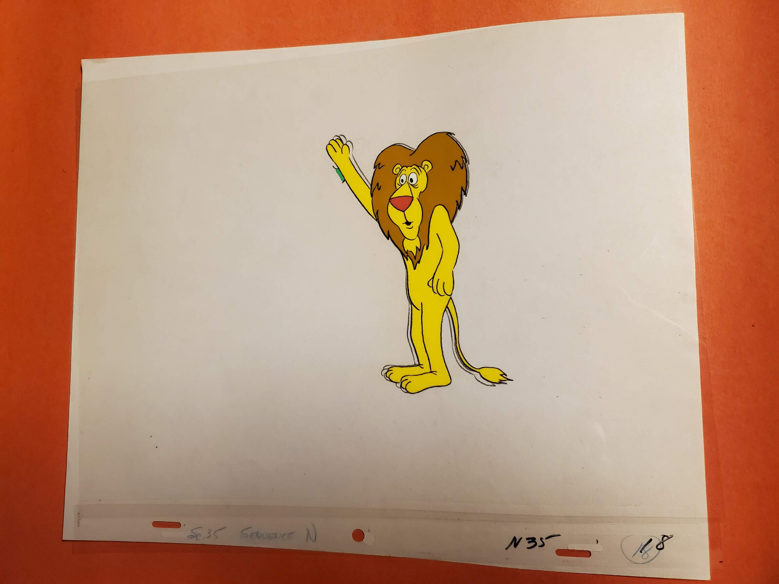RARE NOAH’S ANIMALS 1976 ABC DISNEY SHAMUS CULHANE PRODUCTION CEL CELL LOT B