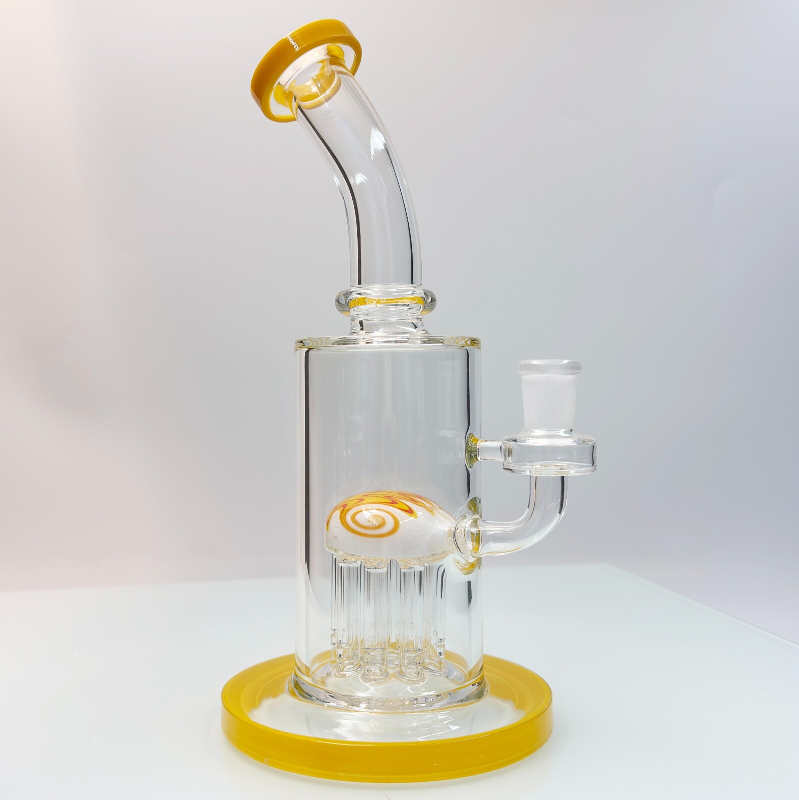 9.5in Heavy Duty Wigwag Tree Perc Glass Bong Waterpipes smoke & 14mm glass bong