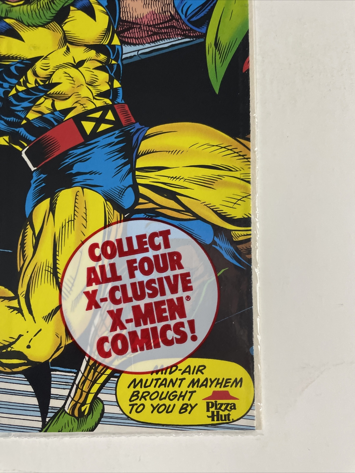 X-Men #2 (1993) 9.4 NM Marvel Pizza Hut Special Rare Sealed Wolverine Jubilee