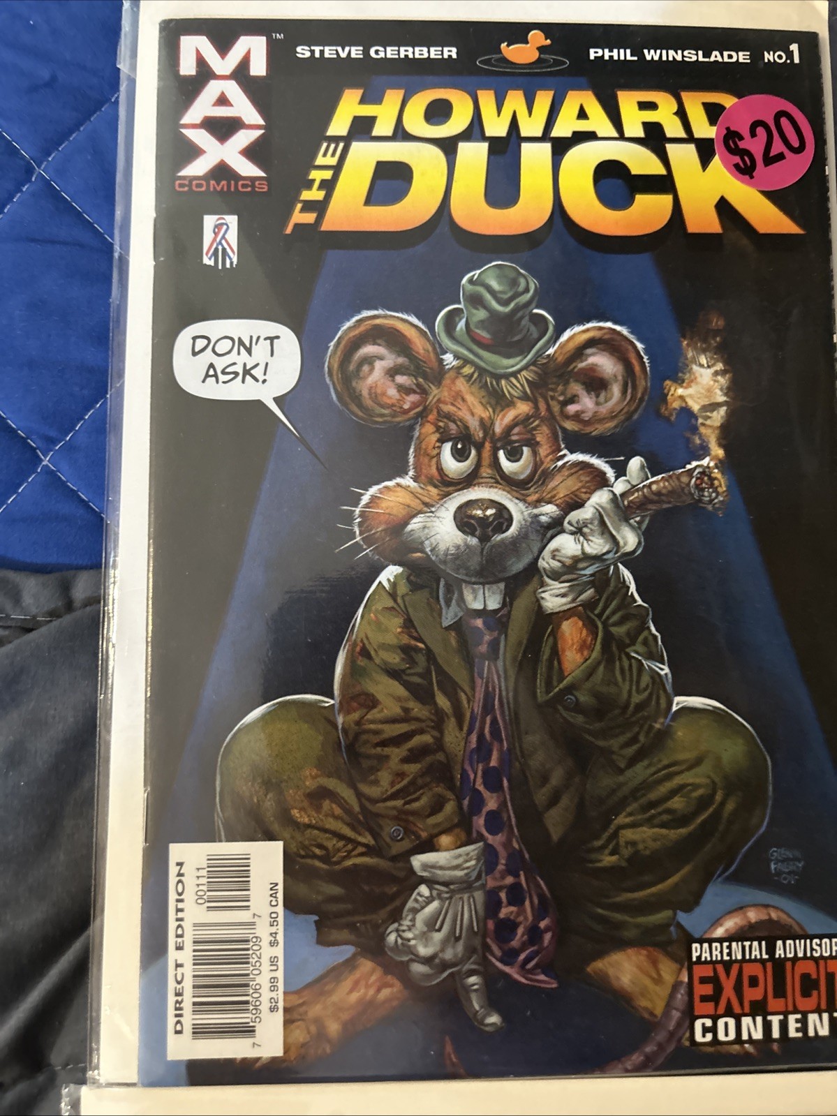Marvel Max Howard The Duck ( Vol 2. 2002 ) Full Set Issues 1-6 Bagged Boarded
