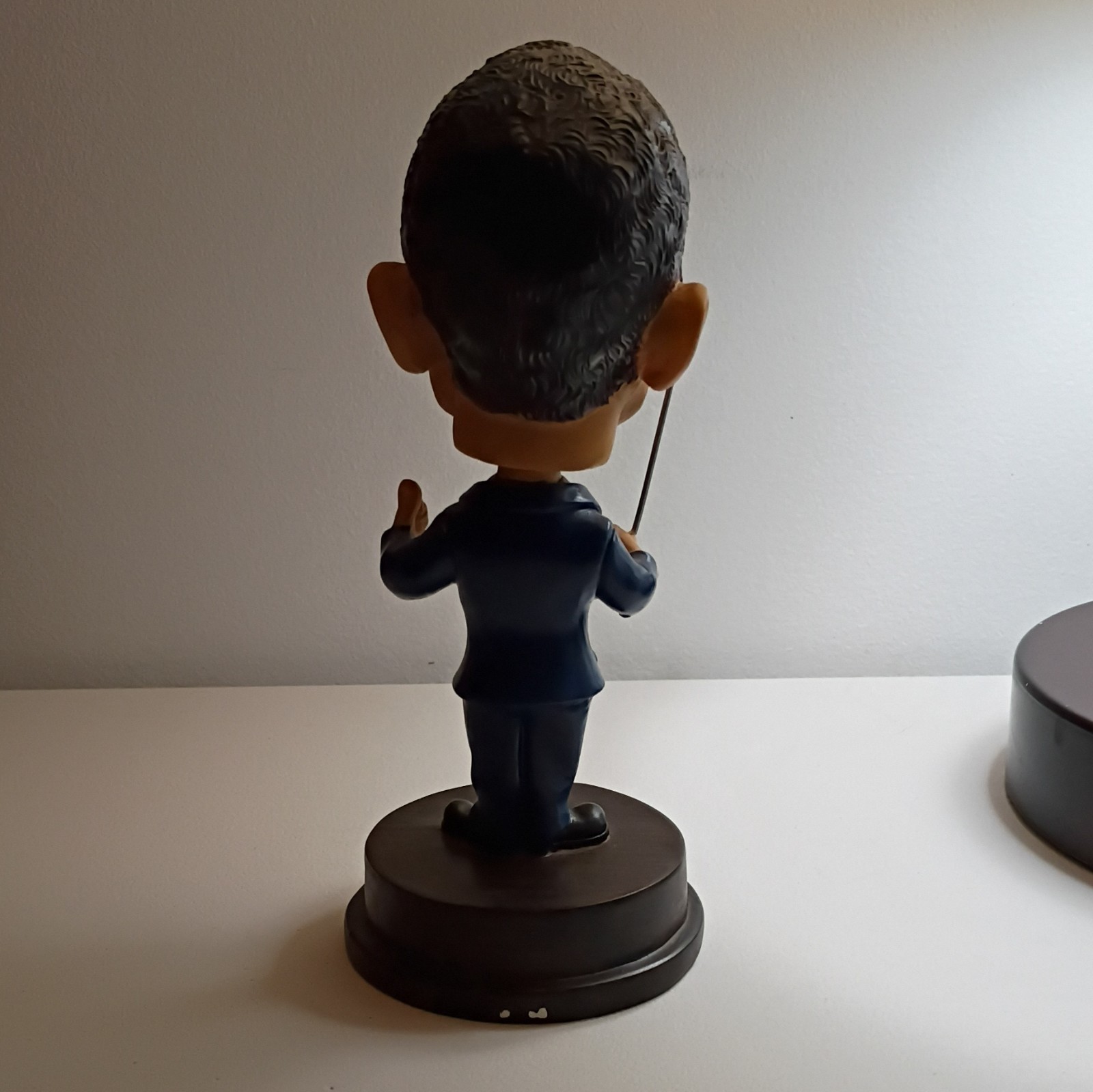 Barack Obama Politics Bobblehead Figurine on Base, US President 2009-2017