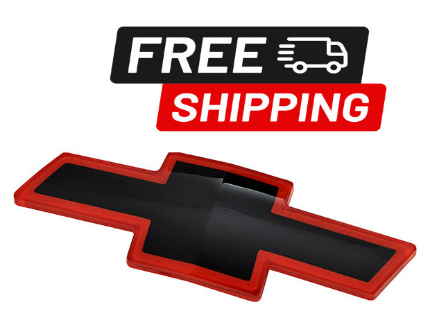 1994 1995 1996 SILVERADO C1500 C2500 C3500 RED BLACK GRILLE EMBLEM 12543000