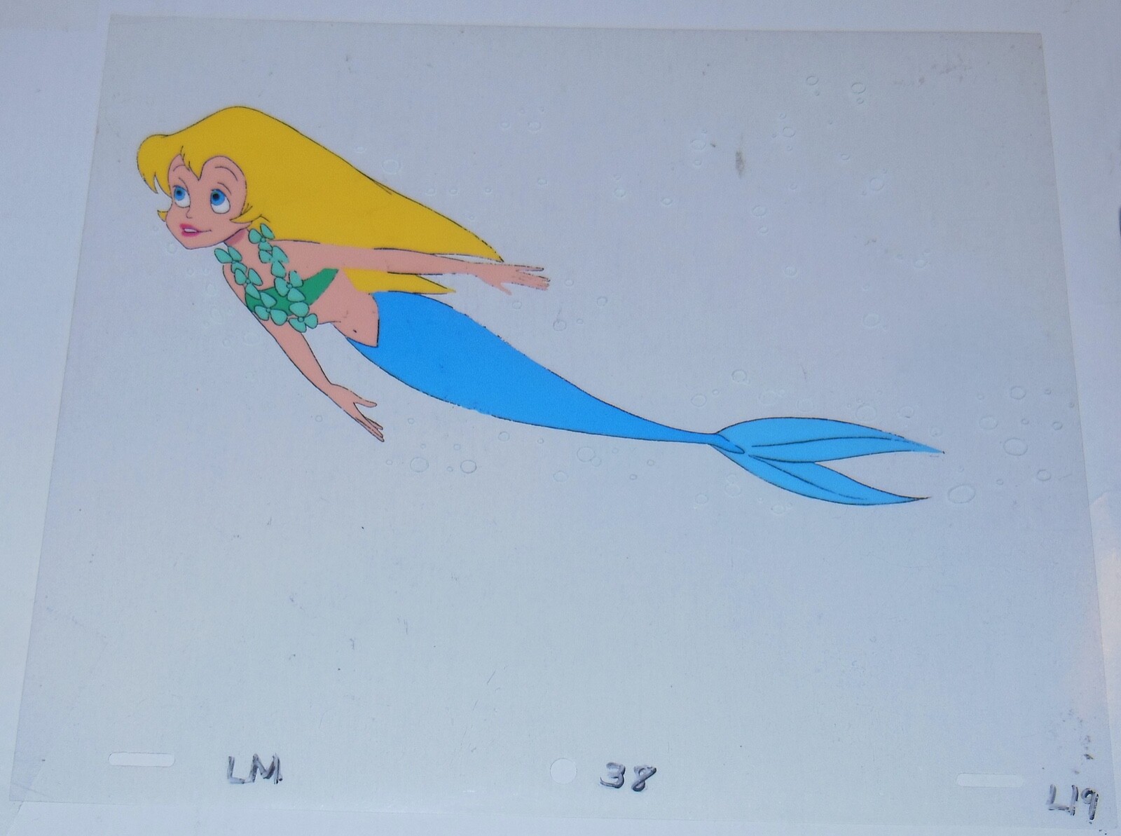 JAPANESE ANIMATION CELS LOT~ANIME~CARTOONS~LITTLE MERMAID~PRODUCTION ORIGINALS