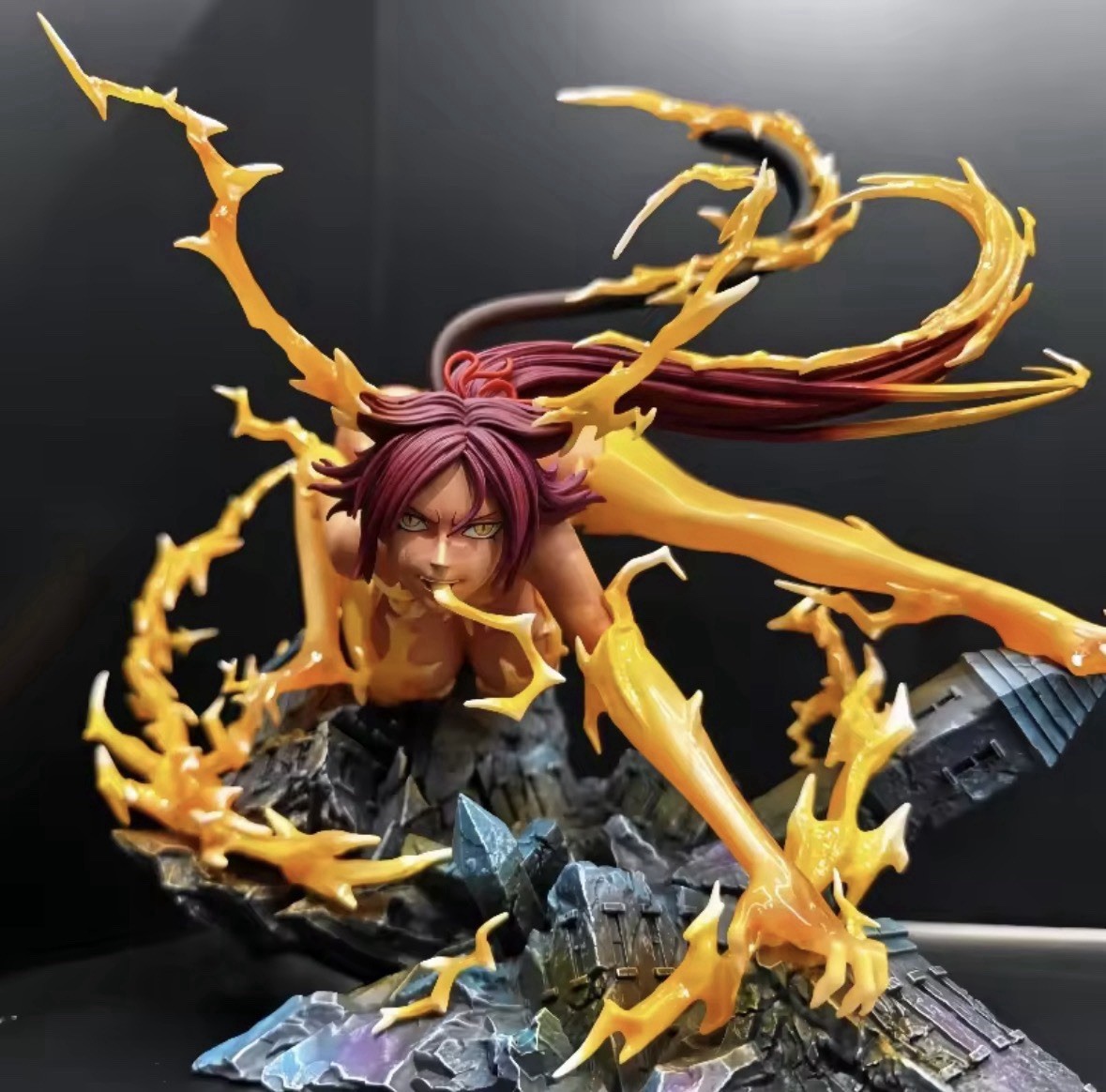 Bleach Yoruichi Shihouin Thunder Beast Form GK Figure 25cm PVC Statue