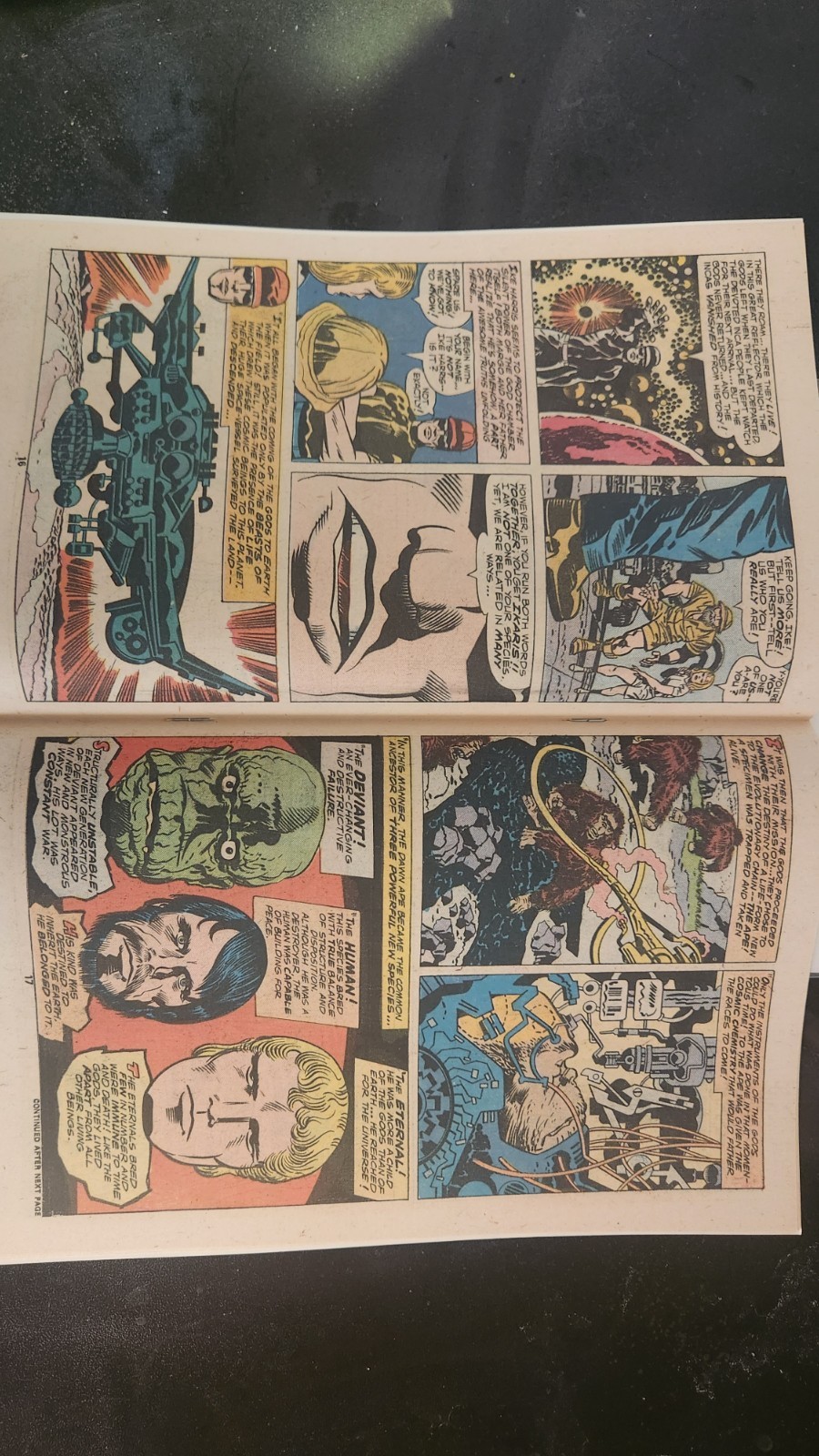 The Eternals #1 25 Cent Variant (Marvel Comics July 1976) Newsstand Variant