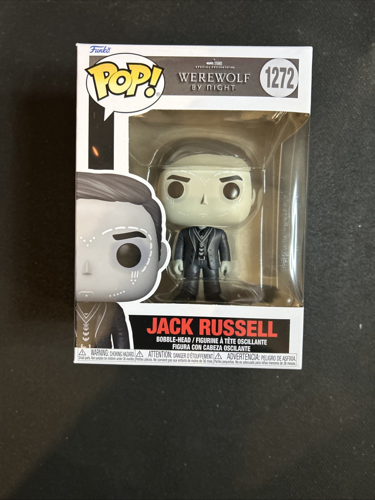Funko Pop Marvel Studios Werewolf By Night 1272 Jack Russell