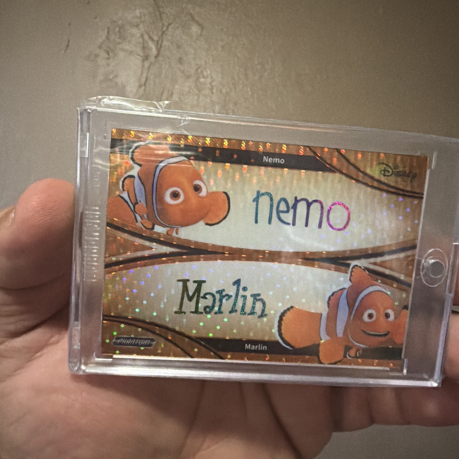 2025 Kakawow Phantom Disney Nemo & Marlin #ADO-16 Dual Auto Orange /50