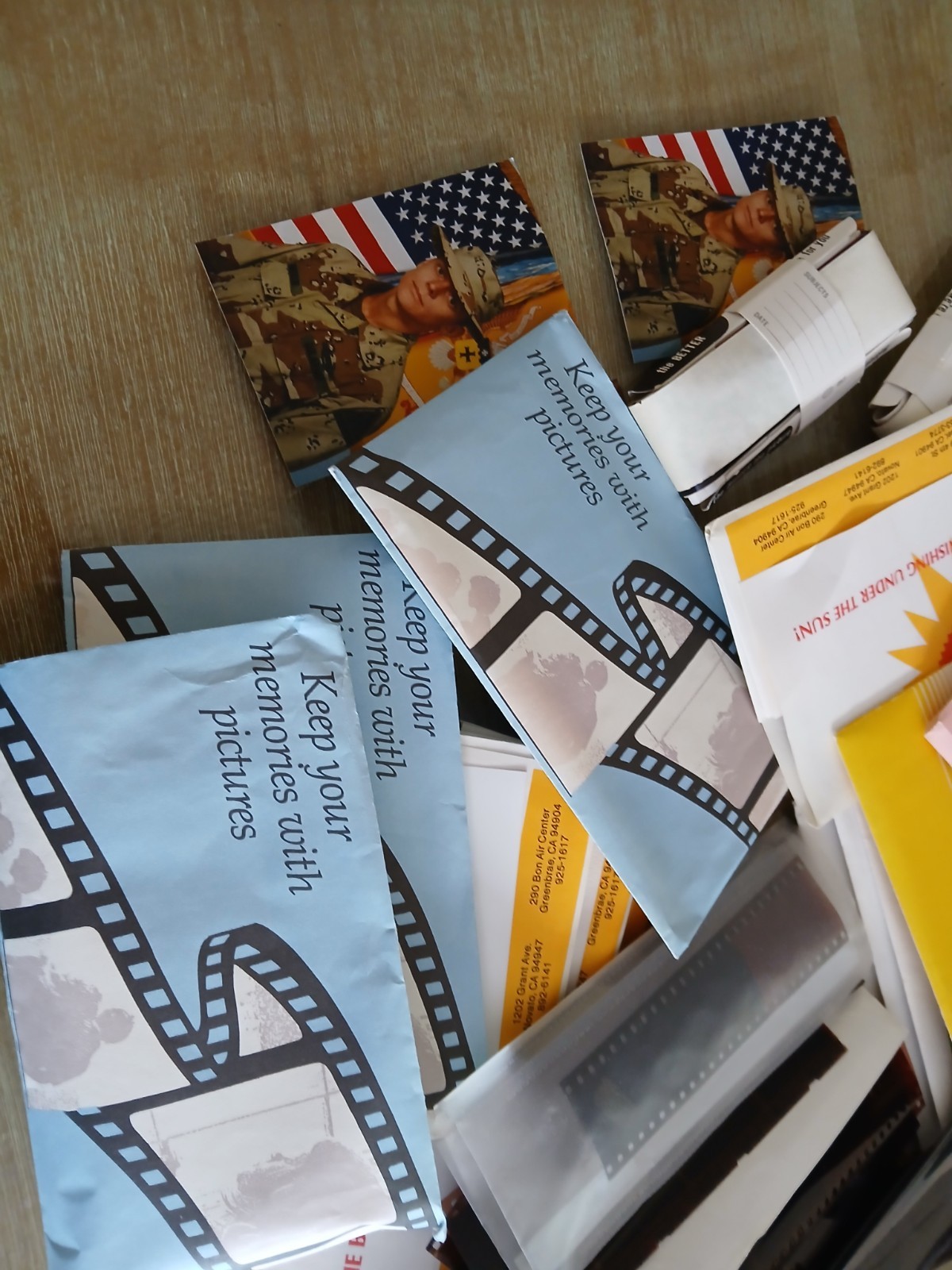 Un-Searched Vintage Color 35mm Negatives (50) Strips 150-200 Photos (Lot #1)