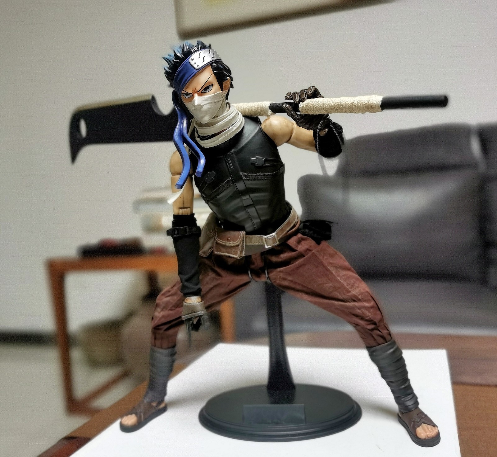 CUSTOM 1/6 Momochi Zabuza figure need 60days ship